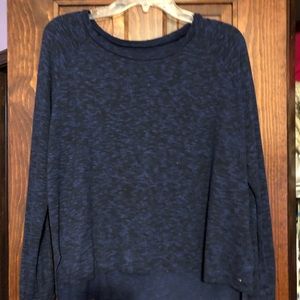 American Eagle Long Sleeve Soft and Sexy Plush Top